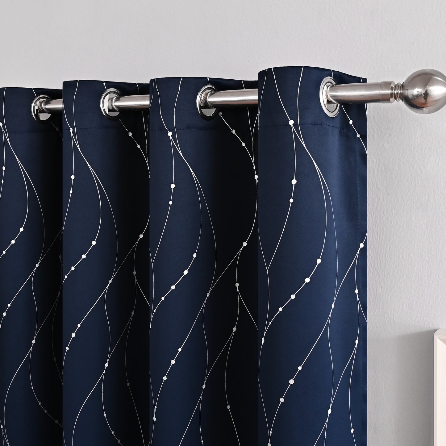 “Luxe Minimal Blackout Curtains”