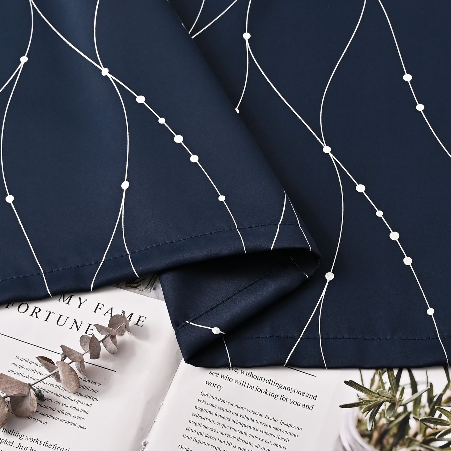 “Luxe Minimal Blackout Curtains”