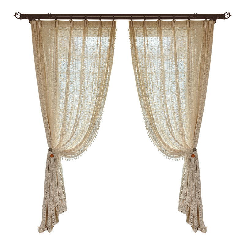 LaceLuxe Cotton Curtains