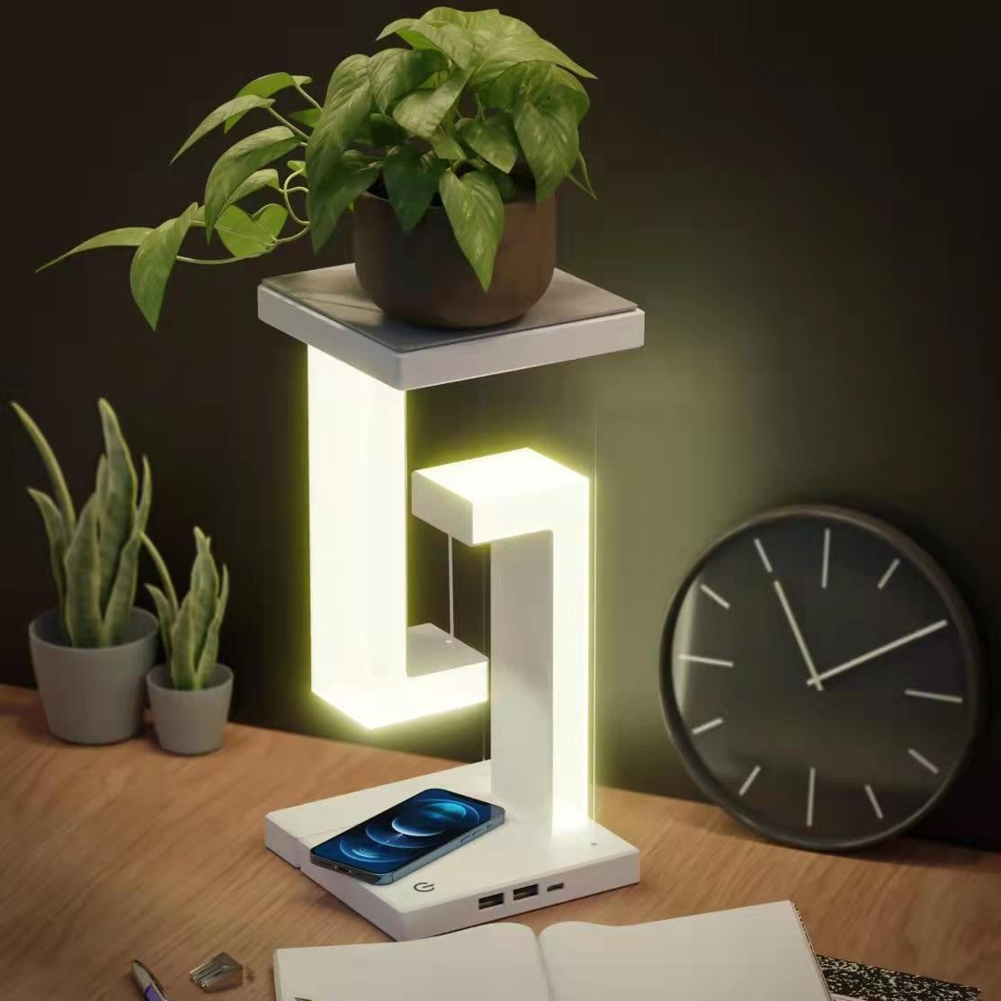 LumoFloat: The Innovative Wireless Charging Suspension Lamp