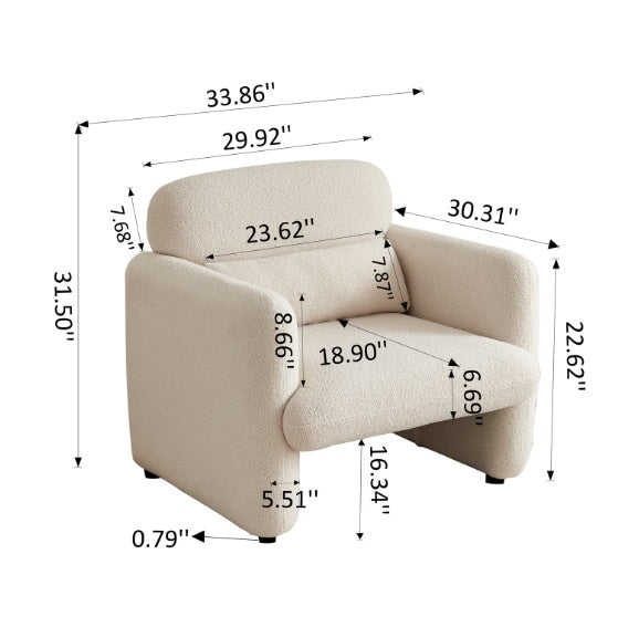 “Cozy Cashmere Chair”
