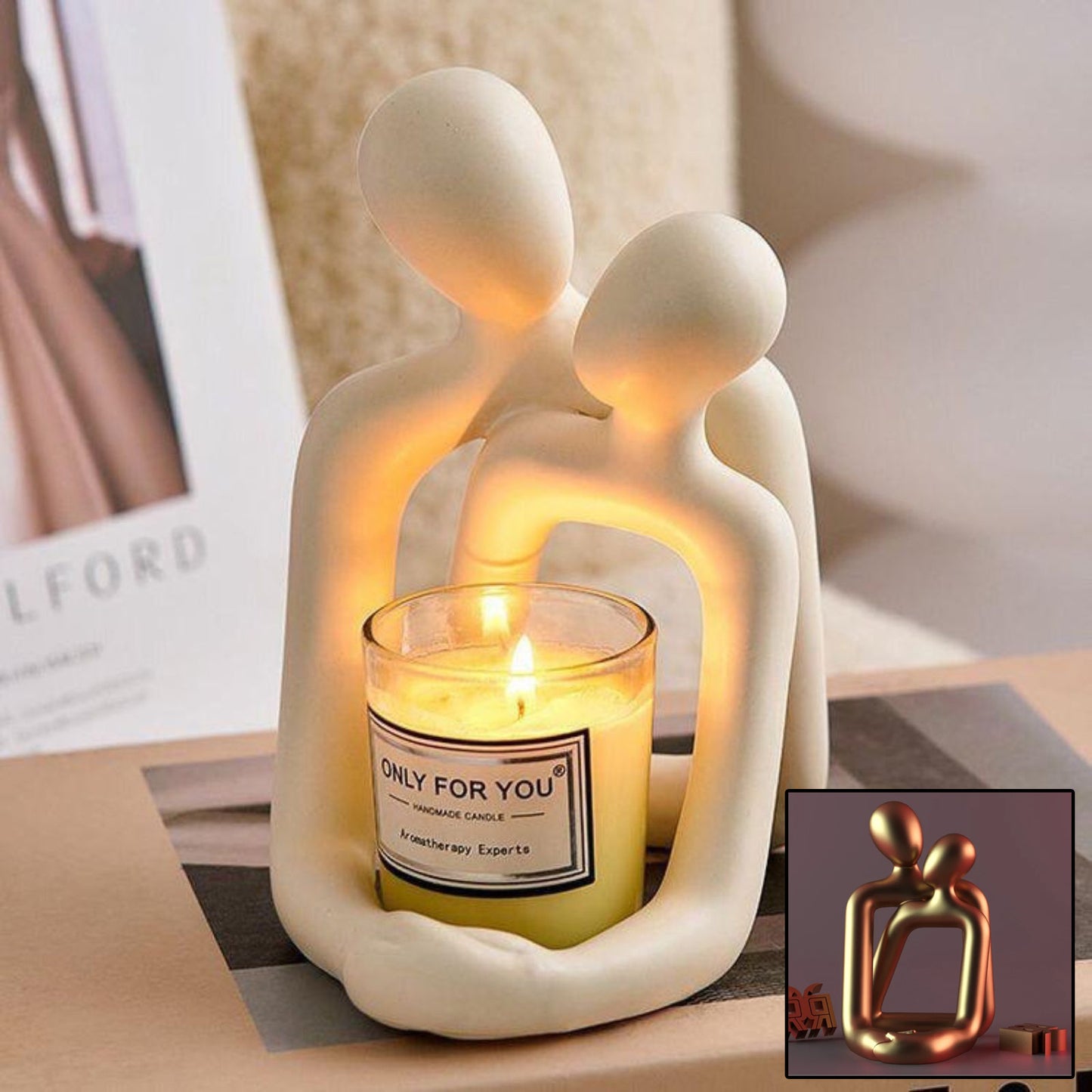Eternal Embrace Couple Statue