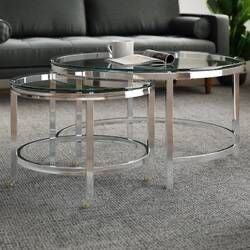 Lumière White tables