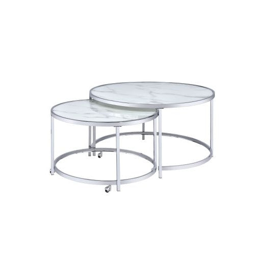 Lumière White tables