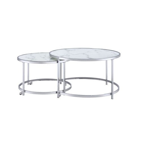 Lumière White tables