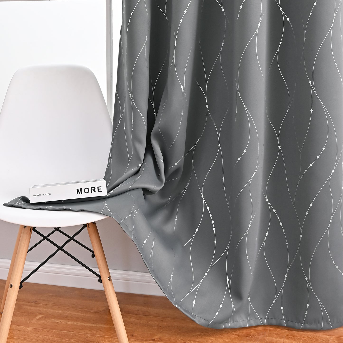 “Luxe Minimal Blackout Curtains”