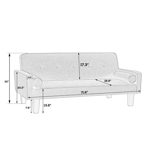 “Love Seat Sofa”Brown