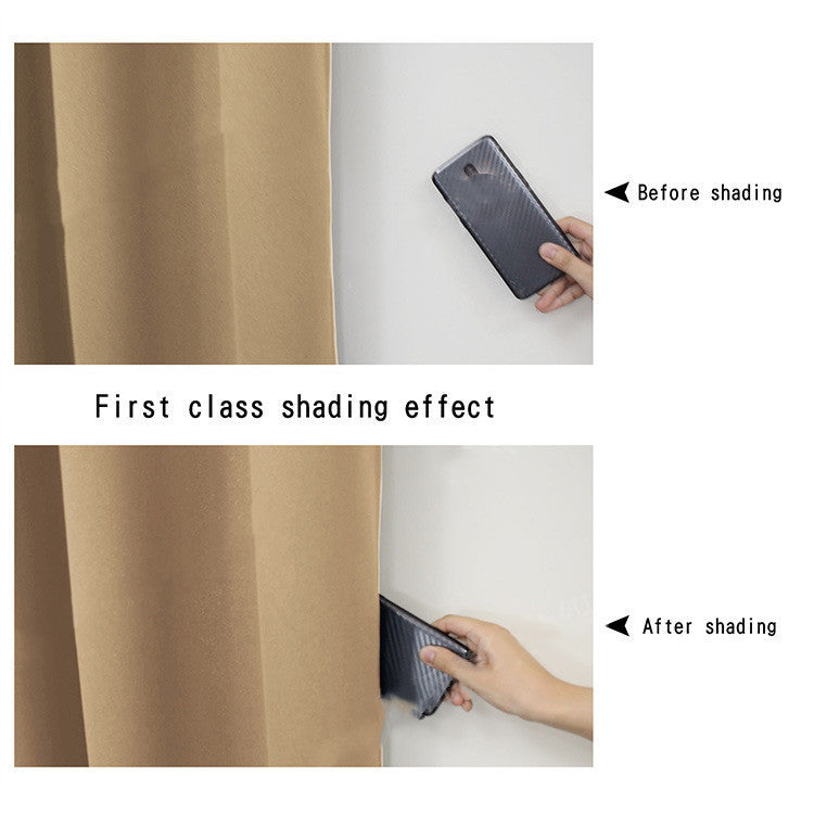 Premium Full Blackout Curtain with Black Lining