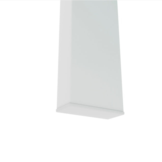 Crystal White Modern Coffee Table