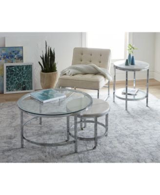 Lumière White tables