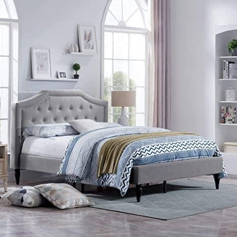 VelvetEase Queen Bed”