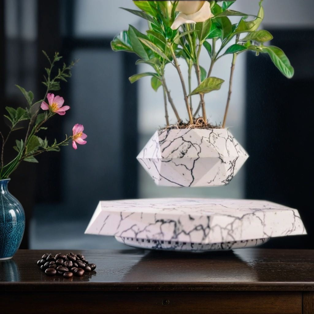 HoverPot – Magnetic Floating Planter