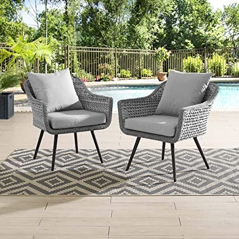 Coastal Charm Outdoor Rattan Chair