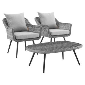 Coastal Charm Outdoor Rattan Chair