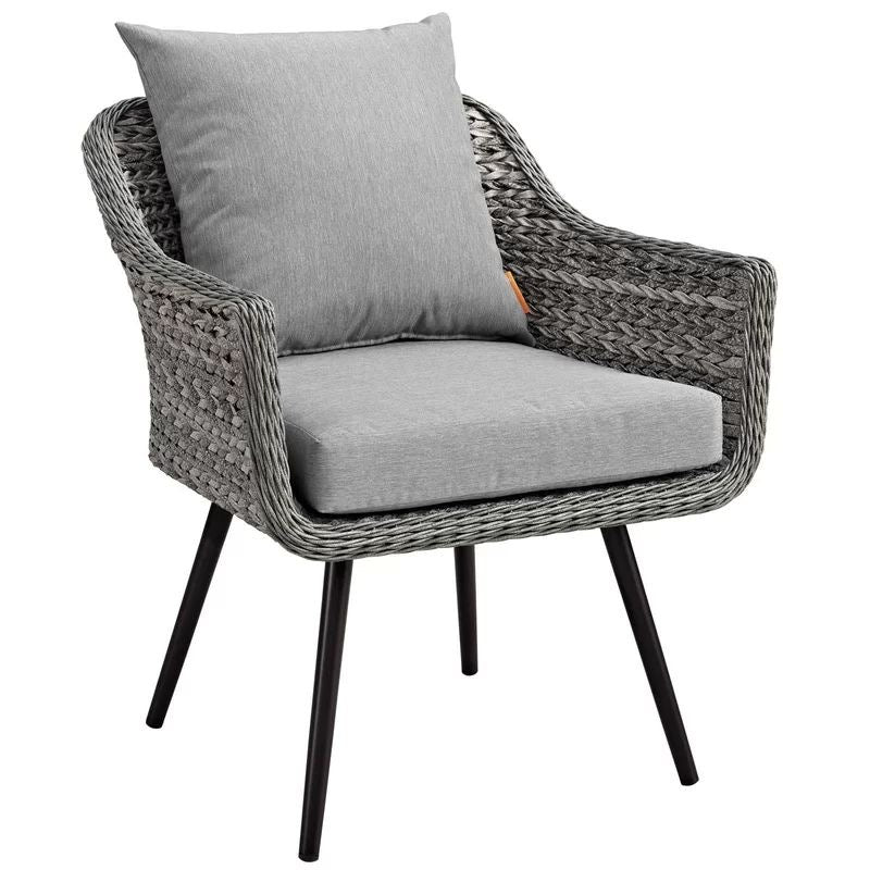Coastal Charm Outdoor Rattan Chair