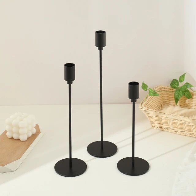 AuraGlow Decorative Candlestick
