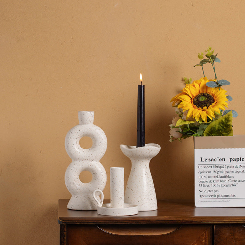 “Elegant Glow Candlestick”