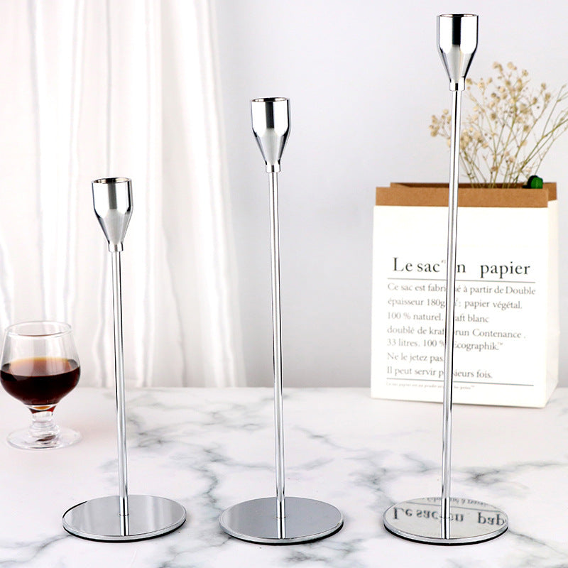 AuraGlow Decorative Candlestick
