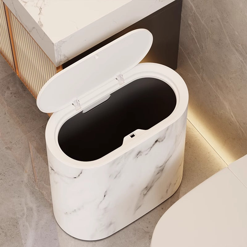 Household Oval Press Type Pop-up Trash Can