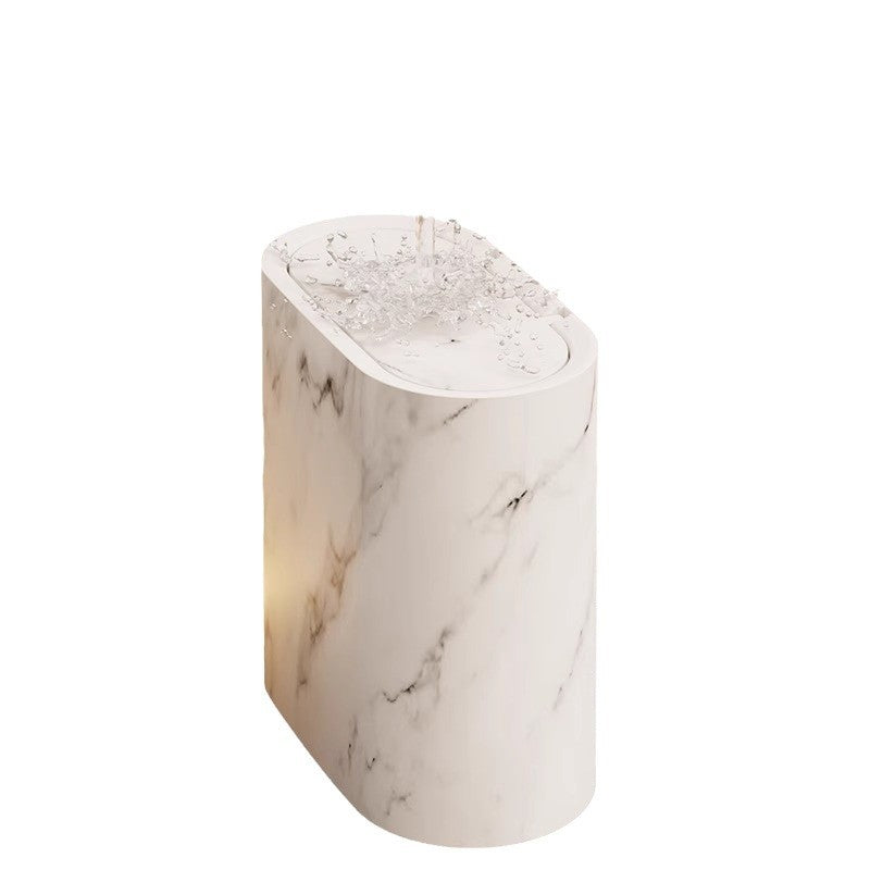 Household Oval Press Type Pop-up Trash Can