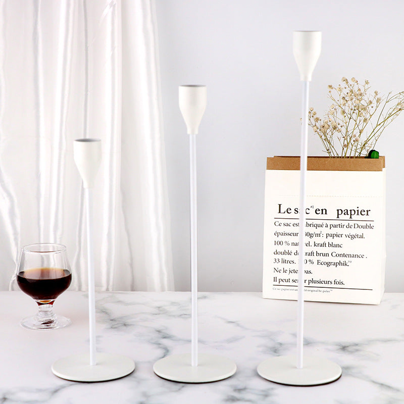 AuraGlow Decorative Candlestick
