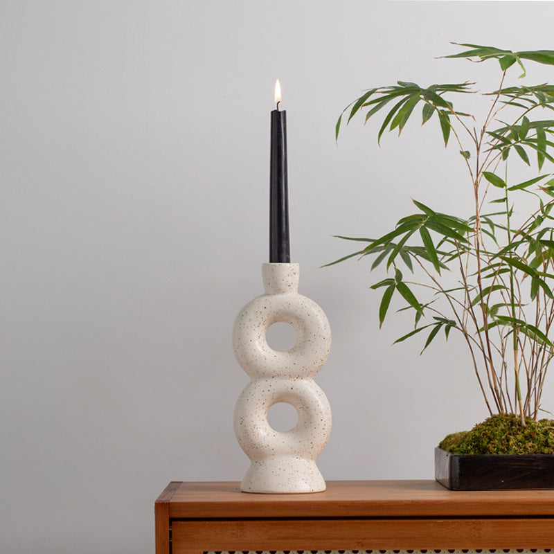“Elegant Glow Candlestick”