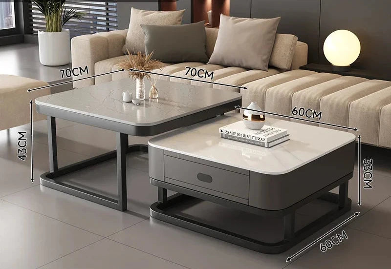 Marble Square Coffee Table