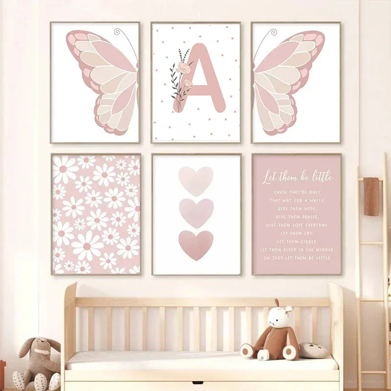 Rainbow Dreams Butterfly Canvas Print