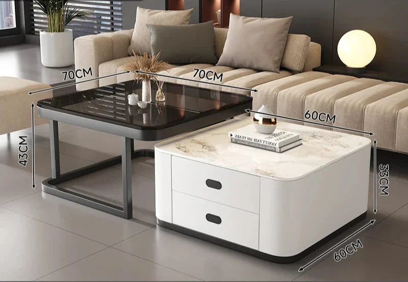 Marble Square Coffee Table