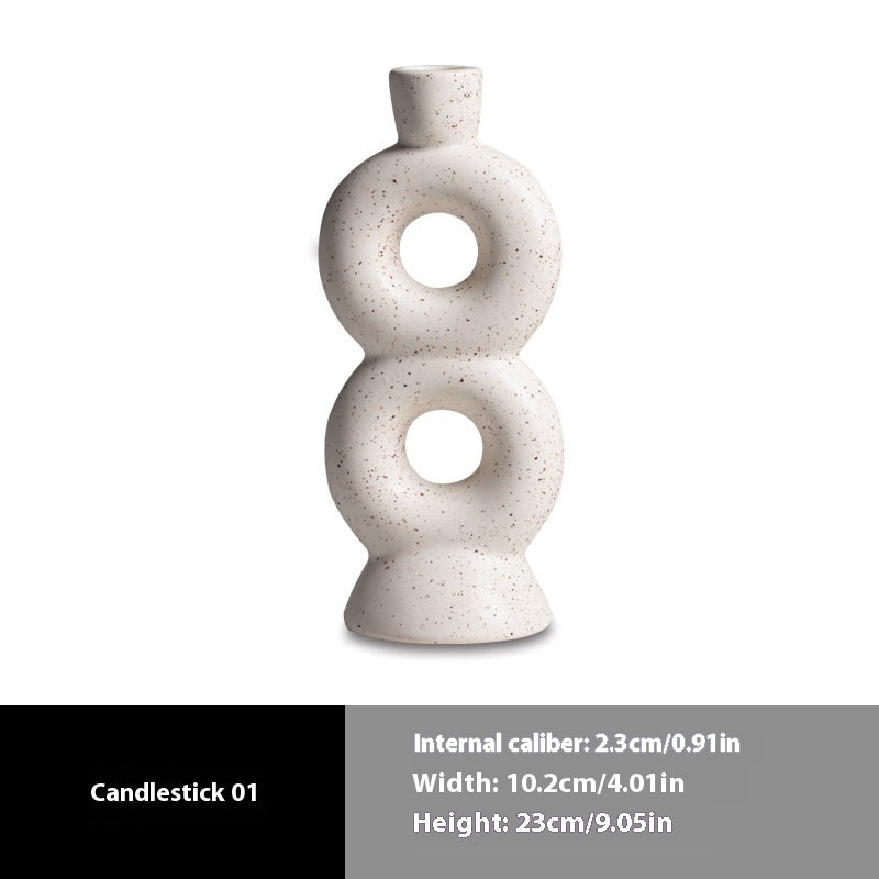 “Elegant Glow Candlestick”