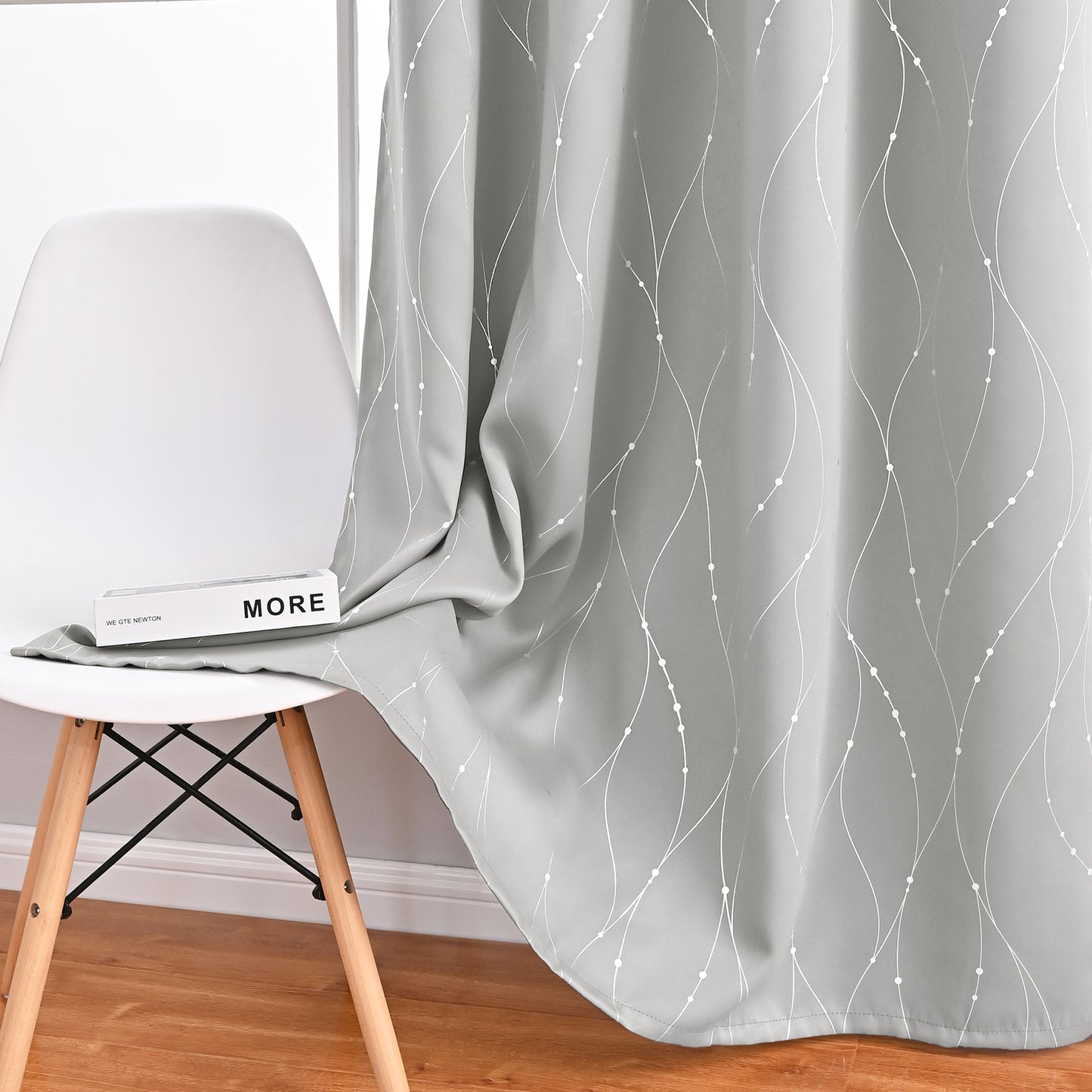 “Luxe Minimal Blackout Curtains”