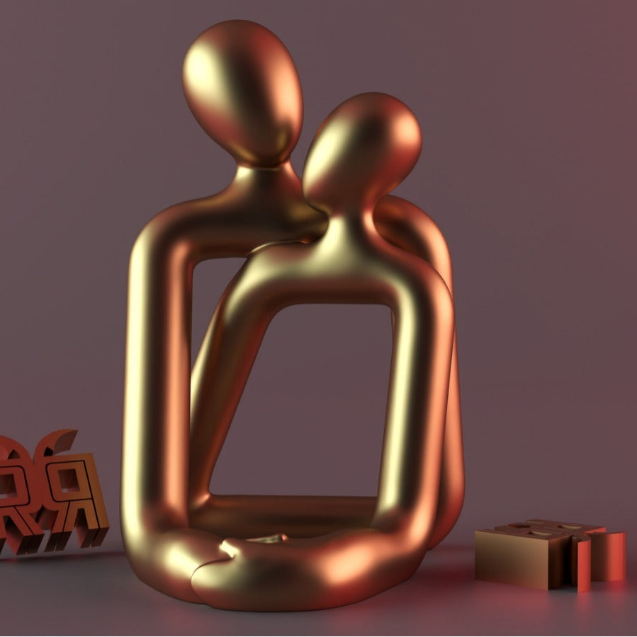 Eternal Embrace Couple Statue