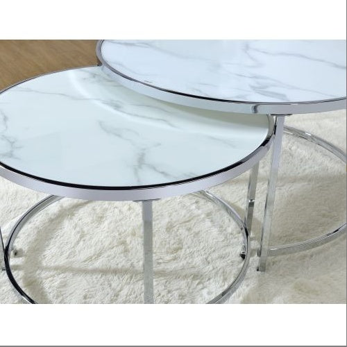 Lumière White tables