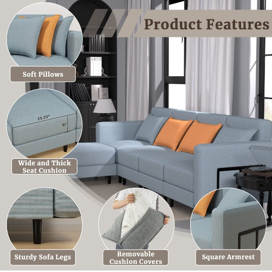 "FlexiMod Modular Sofa"