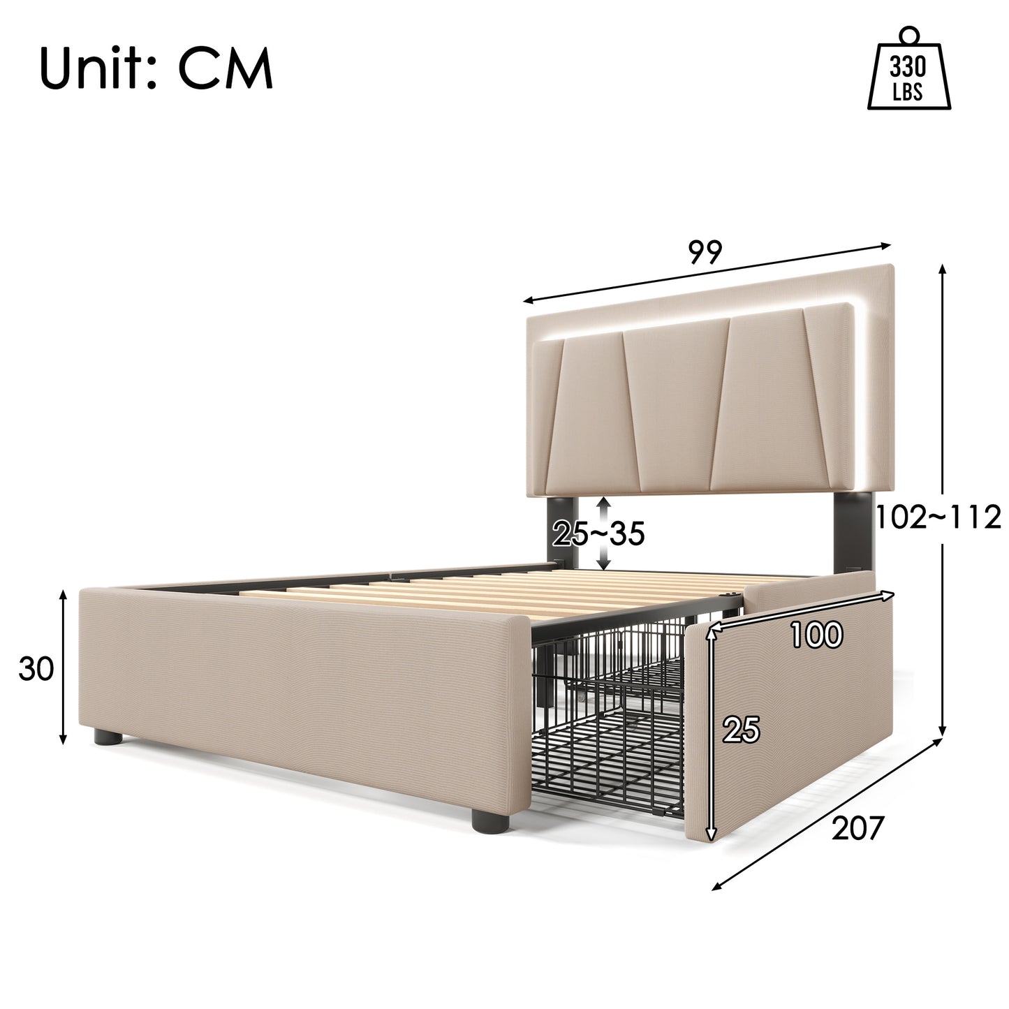 Sierra Storage Bed