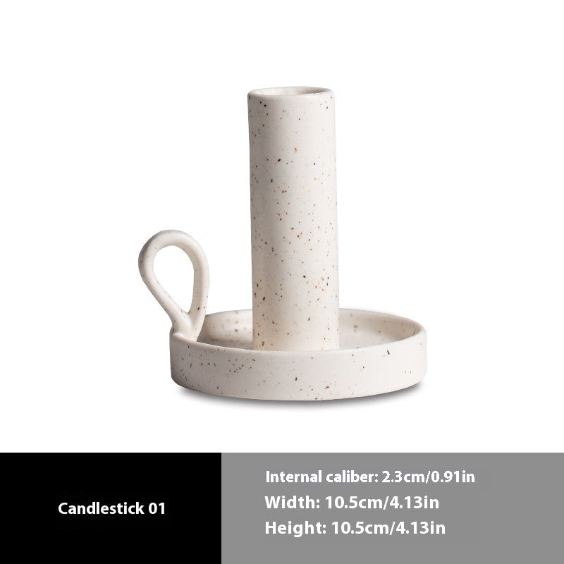 “Elegant Glow Candlestick”
