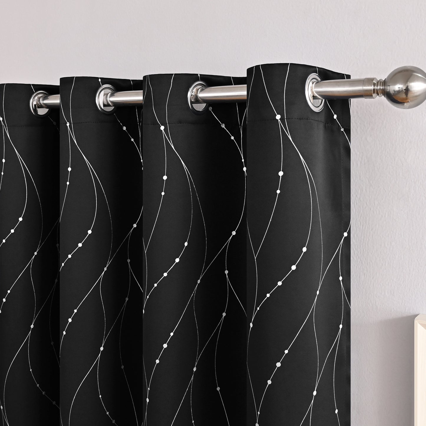 “Luxe Minimal Blackout Curtains”