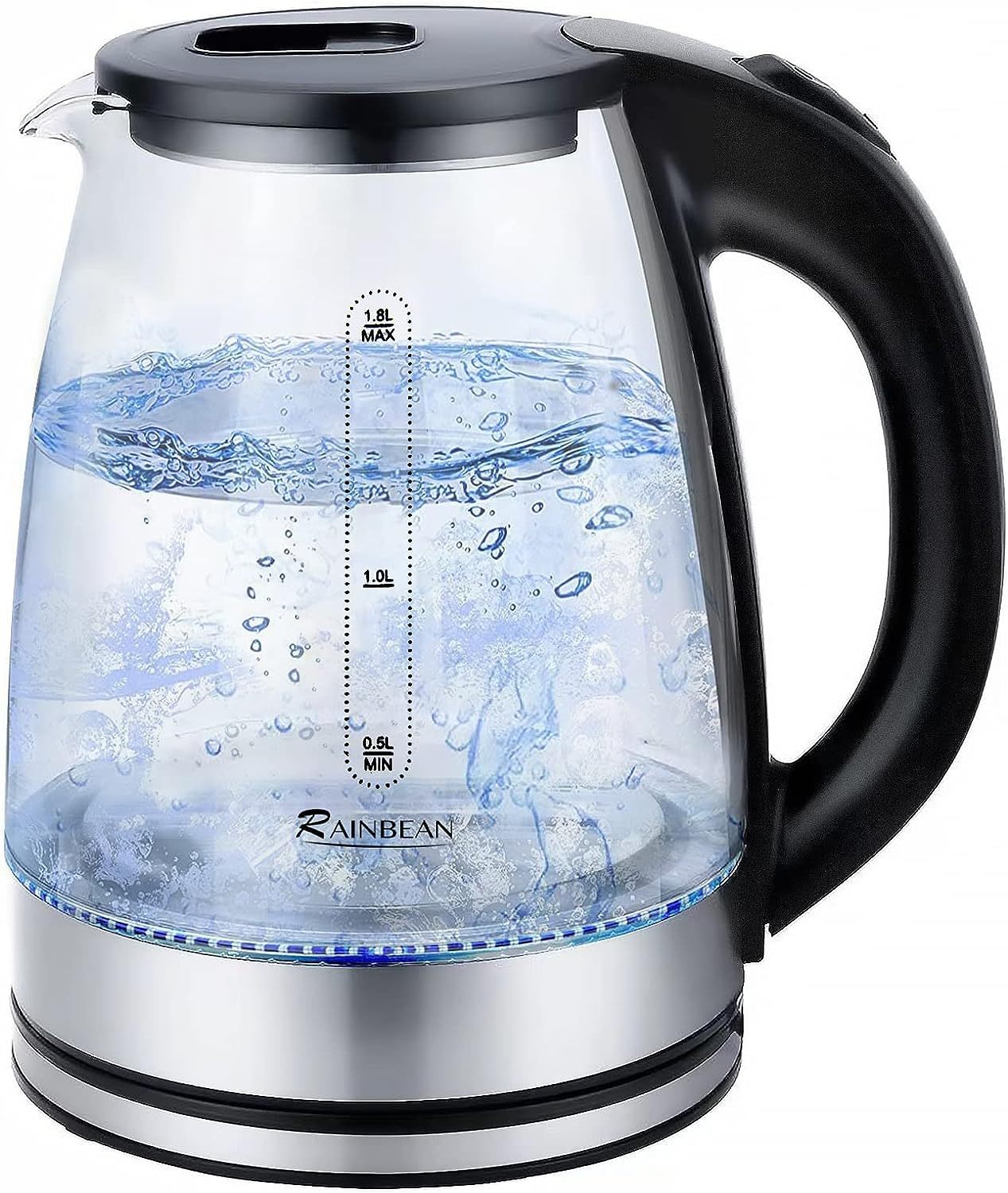 CrystalGlow Electric Kettle 1.8L
