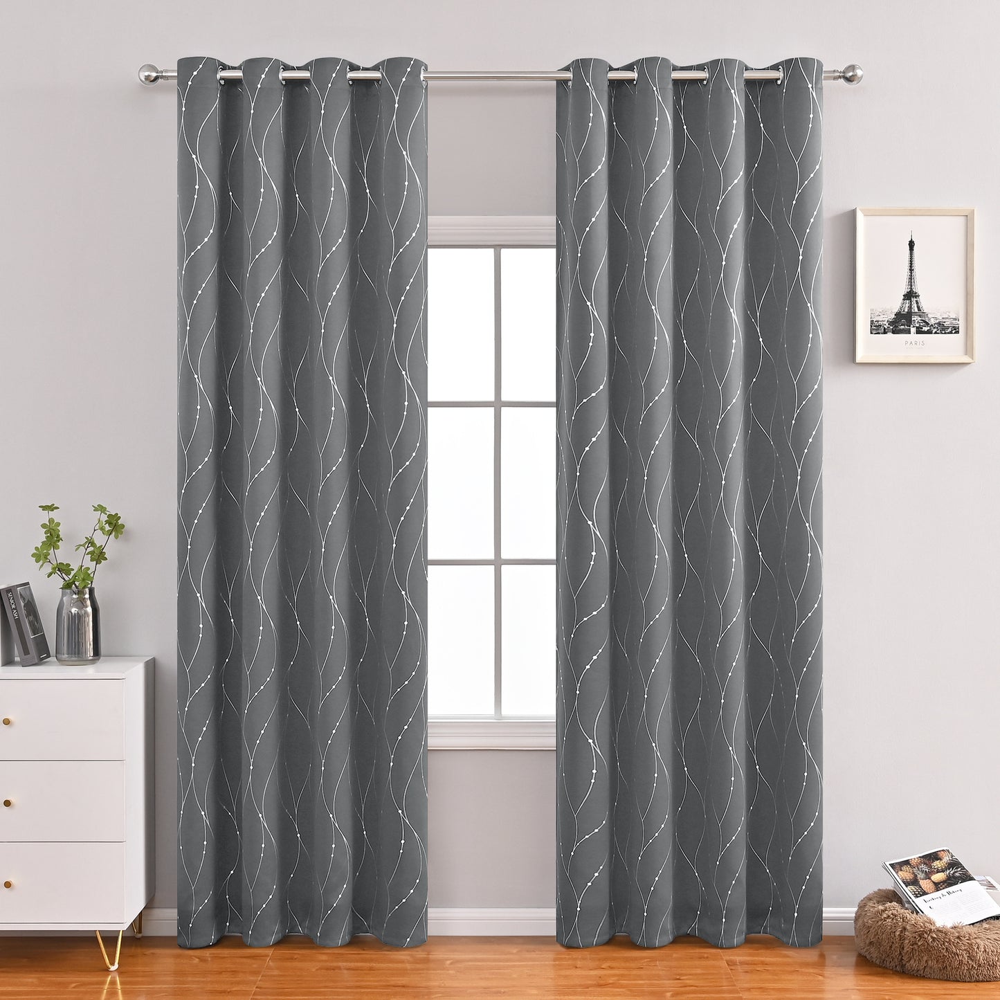 “Luxe Minimal Blackout Curtains”