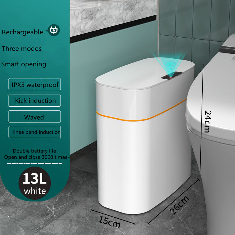 Smart Touch Trash Bin – Automatic Sensor Dustbin for Home & Car”