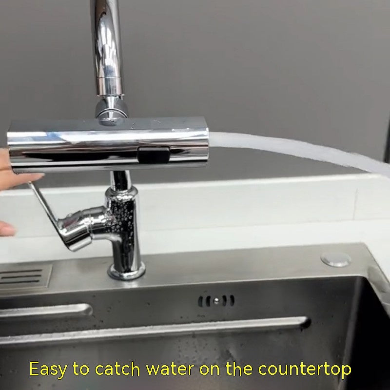 StreamMaster Rotating Water Outlet – Effortless Kitchen Efficiency”