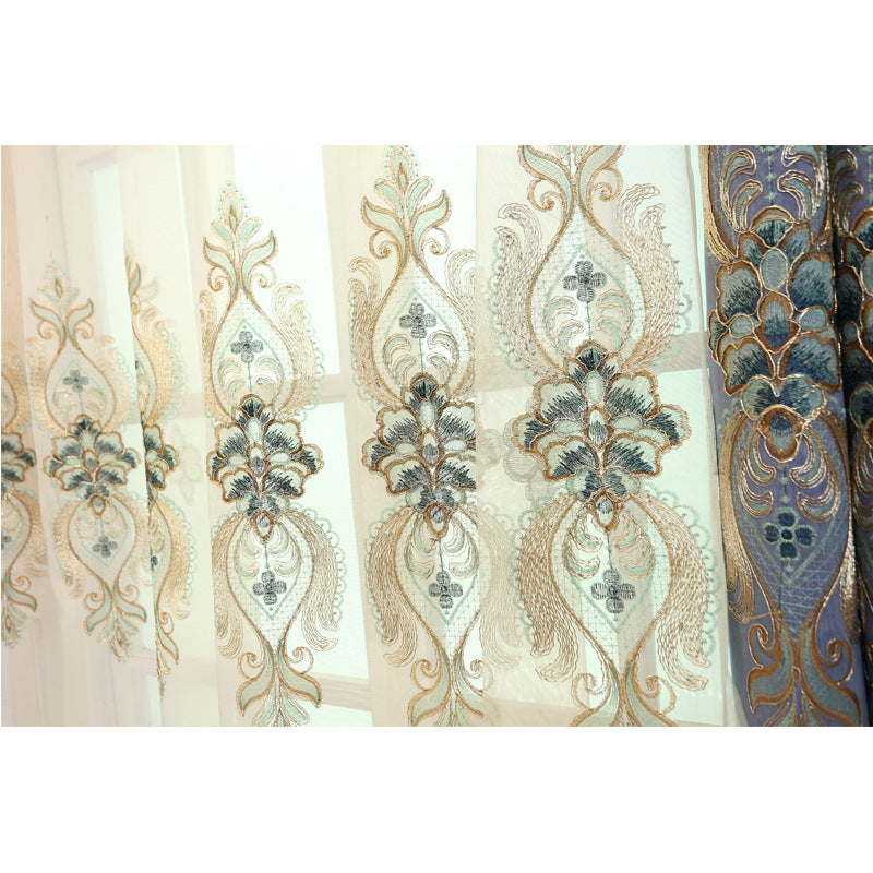 TexturaCotton – Slub Embroidery Curtain Fabric”