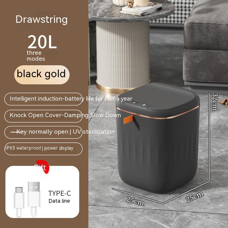 Smart Touch Trash Bin – Automatic Sensor Dustbin for Home & Car”