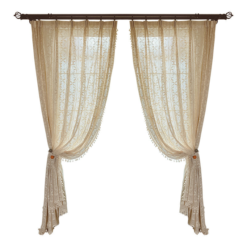 LaceLuxe Cotton Curtains