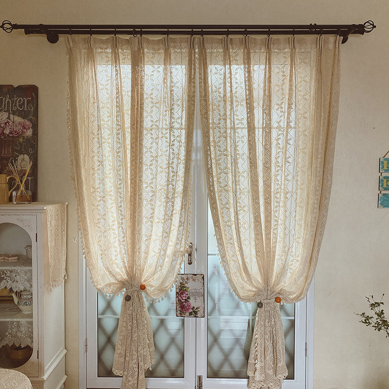 LaceLuxe Cotton Curtains