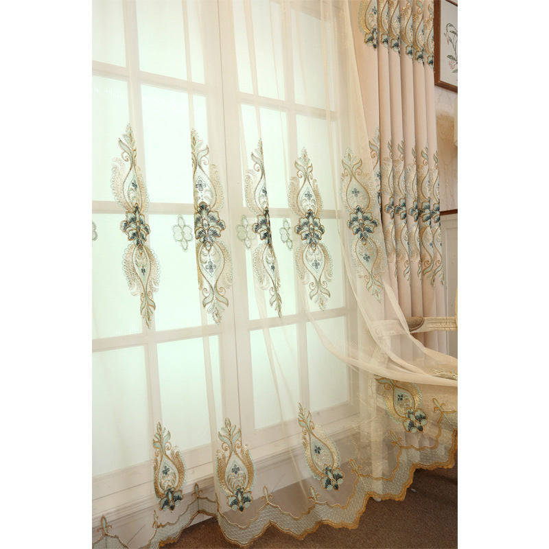 TexturaCotton – Slub Embroidery Curtain Fabric”