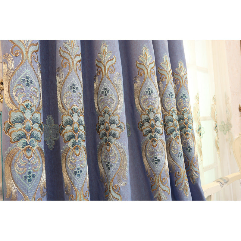 TexturaCotton – Slub Embroidery Curtain Fabric”