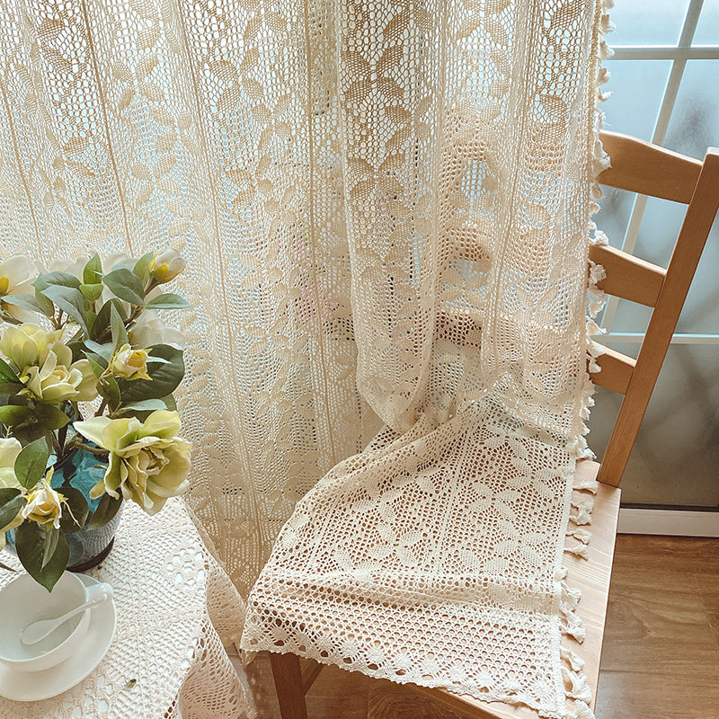 LaceLuxe Cotton Curtains