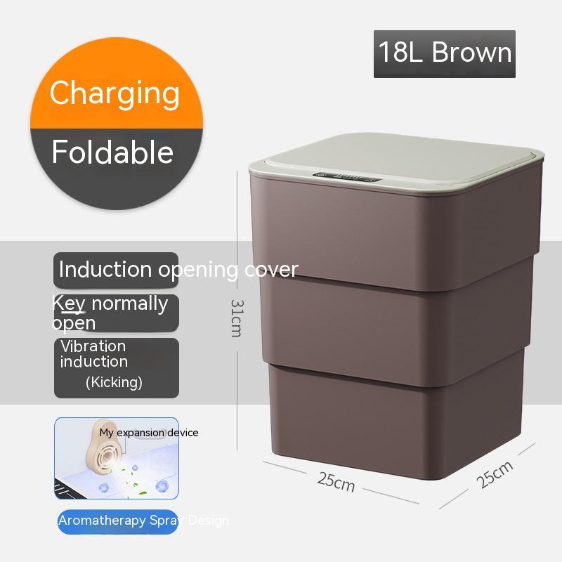 Smart Touch Trash Bin – Automatic Sensor Dustbin for Home & Car”