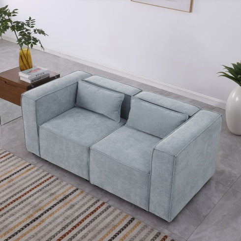 “Elegant Comfort Modular Sofa”